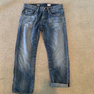 AG Ex-boyfriend crop jeans